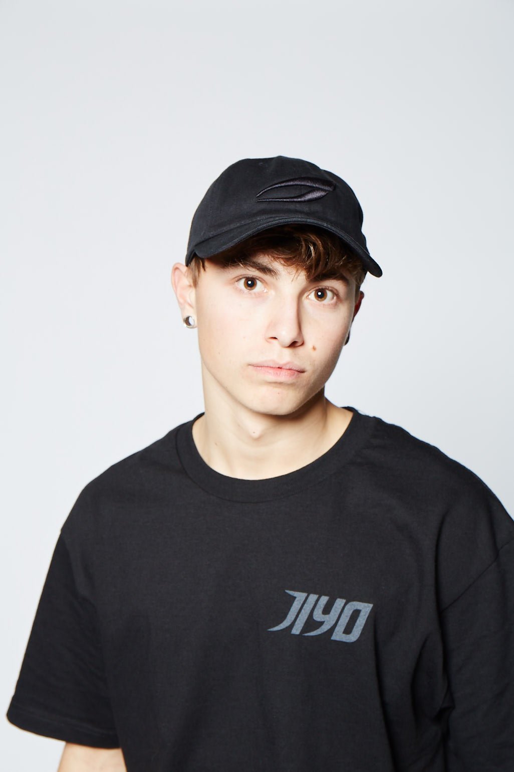 JIYO CAP, BLACK W/ BLACK - Caps - JIYO WEAR