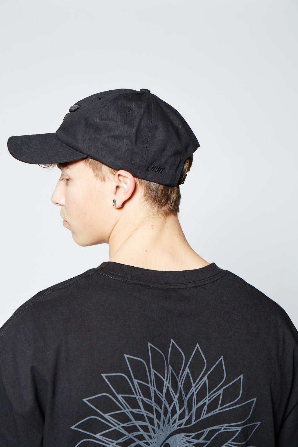 JIYO CAP, BLACK W/ BLACK - Caps - JIYO WEAR