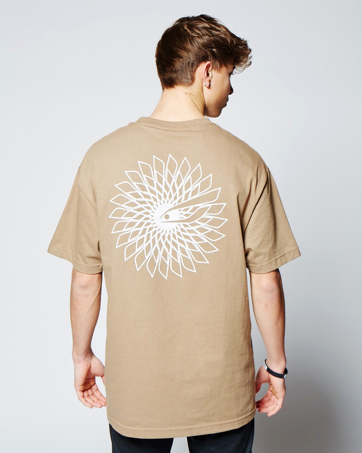 MOZAIC JIYO TEE, SAND - Shirts - JIYO WEAR