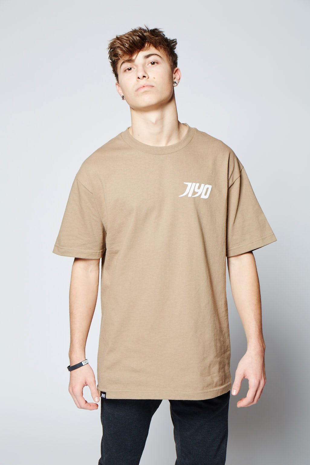 MOZAIC JIYO TEE, SAND - Shirts - JIYO WEAR